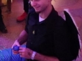 James and other töads run the oxygen bar at Witches Ball 2016